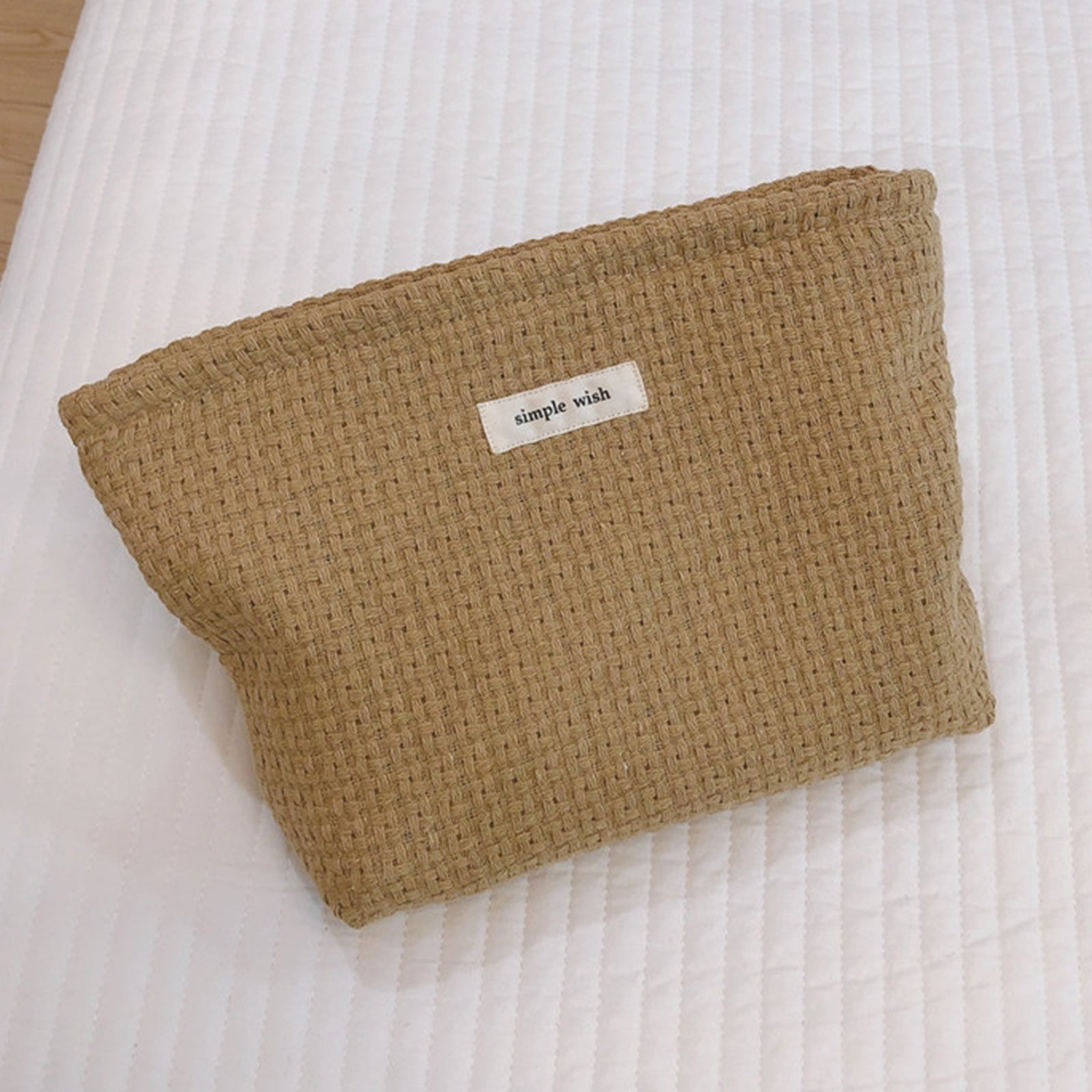 130 Knitted Style Makeup Handy Carrying Bag Large Capacity Toiletries Organizer Bag Cosmetic Storage Pouch for Travel 130 Knitted Style Makeup Handy Carrying Bag Large Capacity Toiletries Organizer Bag Cosmetic Storage Pouch for Travel